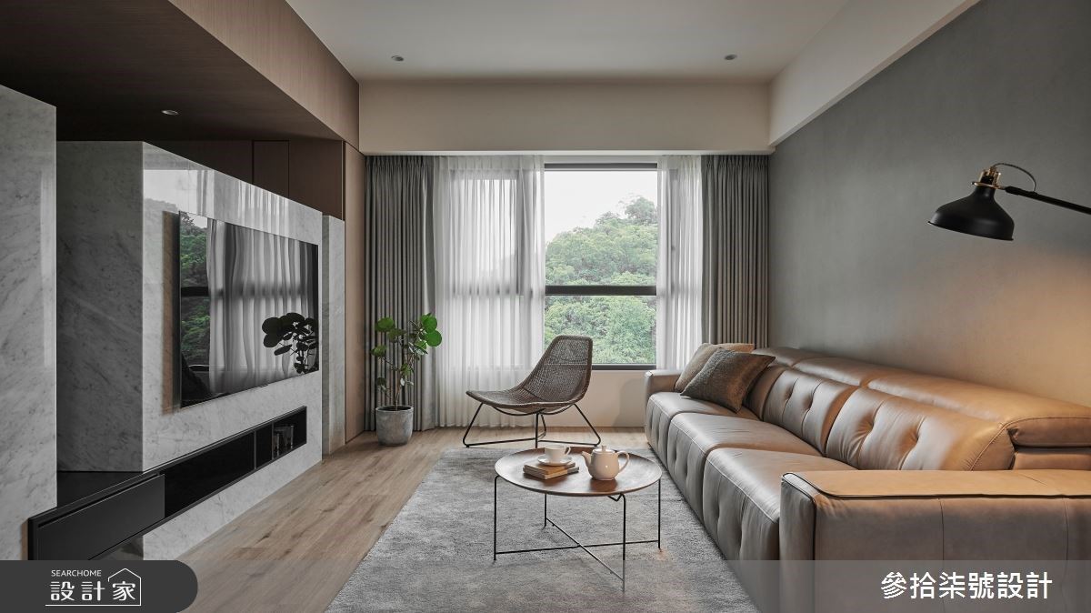 與山景綠意一起作伴！ 30 坪機能現代宅，享受時尚、自然的舒適生活