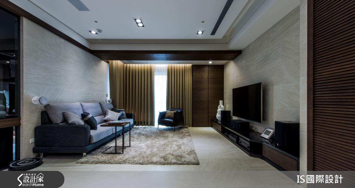 開創老屋新格局！ 35 坪現代風居家也有大宅豪邁尺度