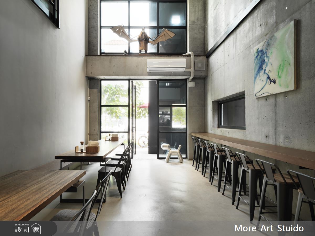 這不是美術館！用清水模打造文青風披薩店！ 