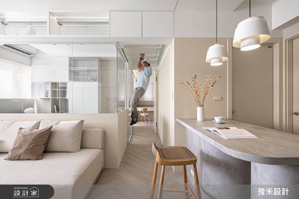 這個家美到天天都超想回家！窗邊吧台X超高機能書房打造侘寂風美宅