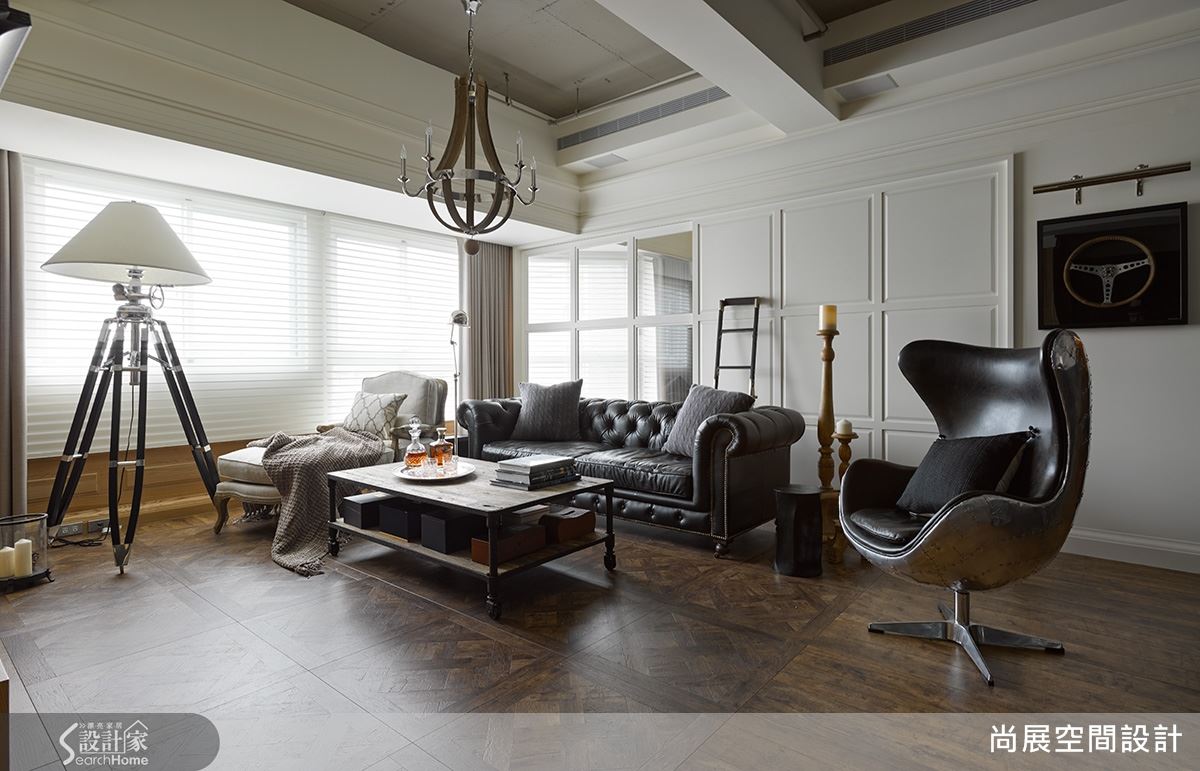 男人好 Guts 的居家設計！留著貴族血液的紐約雅痞風