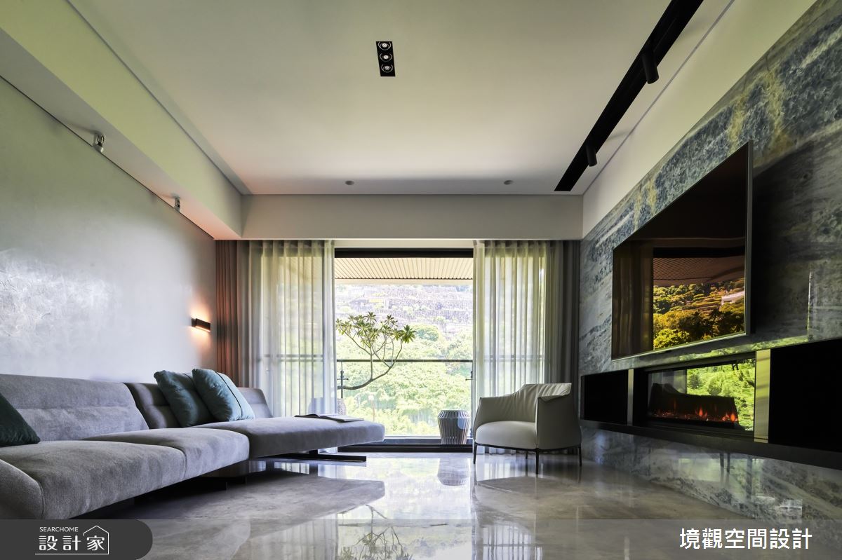 氣派大理石混搭環保珪藻土！看起來奢華優雅，住起來舒適實用