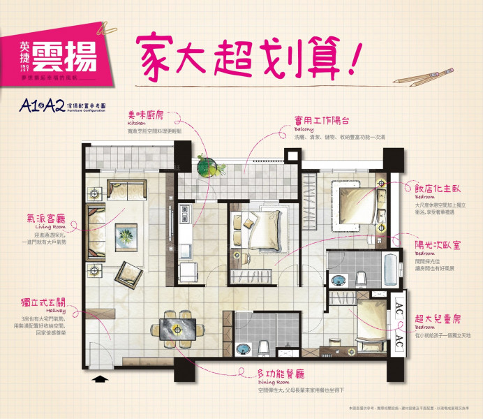 楊梅房市自成一格  「英捷雲揚」搶席熱銷