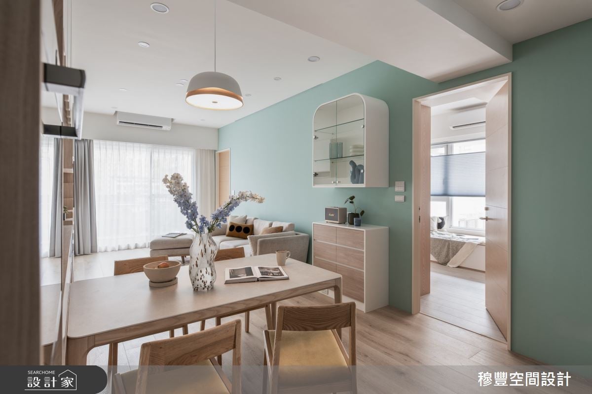 清新藍調入住北歐風親子宅！水磨石花磚、雲朵牆面打造清新活潑的日光宅