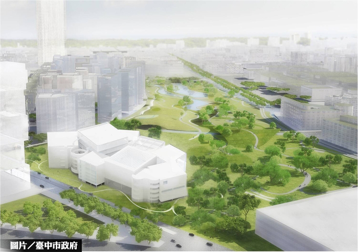 水湳智慧城地標 台中綠美圖招標