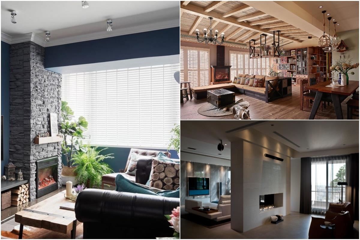 這個冬天不怕冷，我家也有壁爐！寒冬送暖的居家設計新風潮