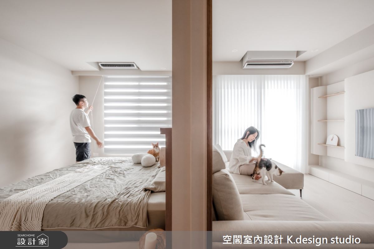 工程師最嚮往的療癒私宅！混搭簡約北歐與清爽現代風，輕盈色調交織柔美...