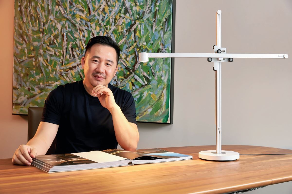 沈志忠設計師遇見Dyson Lightcycle™ 懂生活的時尚照明點亮居家美學