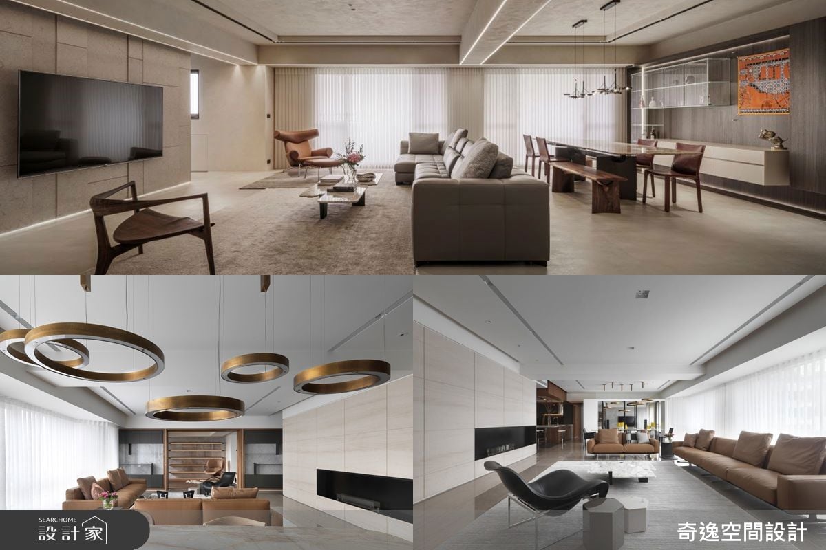 以現代建築語彙，打造細膩而從容的豪宅風景