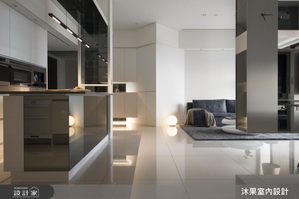細節大師出馬絕不失手！用懸吊設計翻轉 35 坪現代宅的屋主想像
