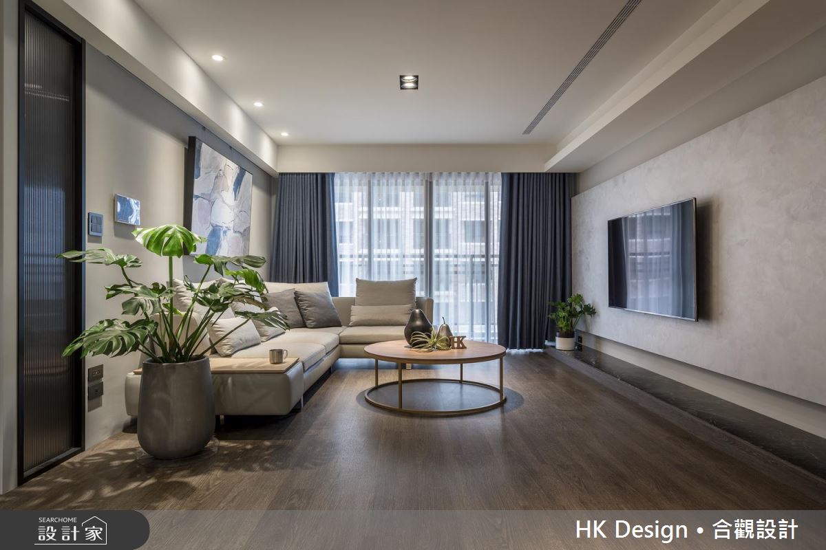 原木質感X開放餐廚X植物 舖敘30坪人文氣韻現代宅