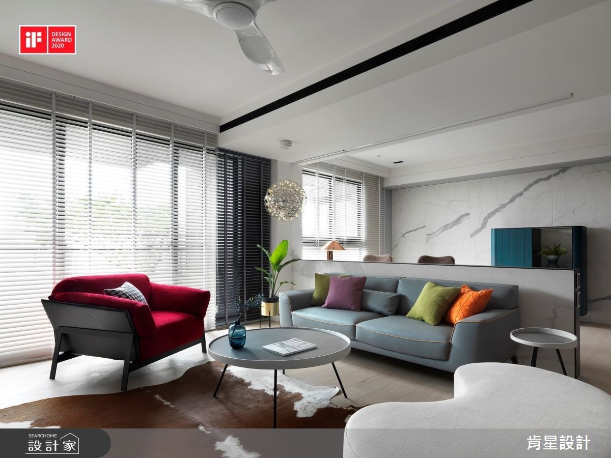 榮獲德國iF設計大獎！52坪現代風親子宅，以隱藏式收納踏出從容迷人的生...