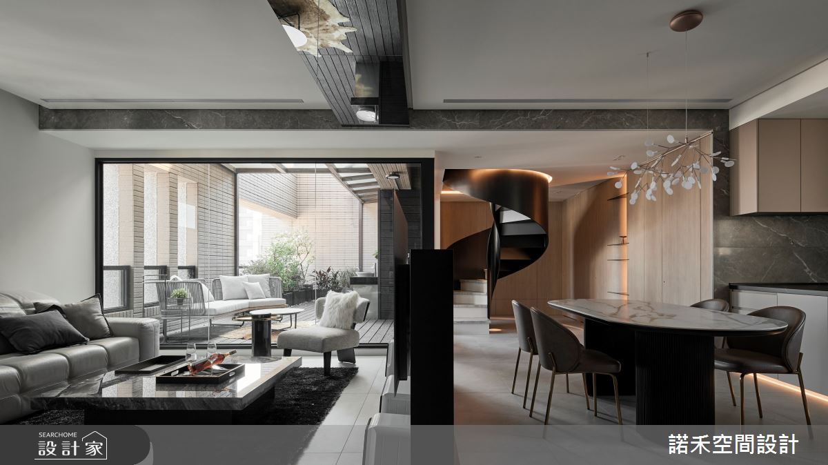 【TV】居家新視野！57坪樓中樓改造 超大露台與旋轉梯華美交織
