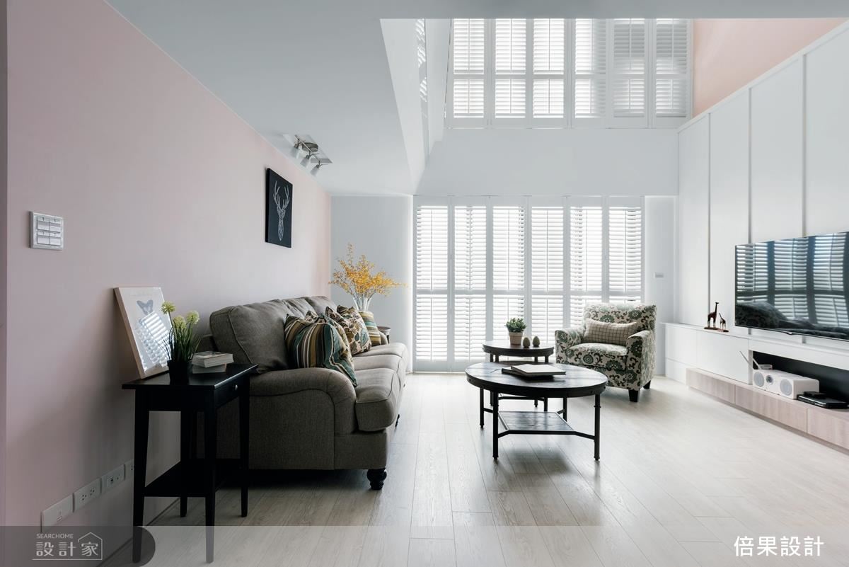 以簡約白色基調 打造純淨無壓美式健康宅