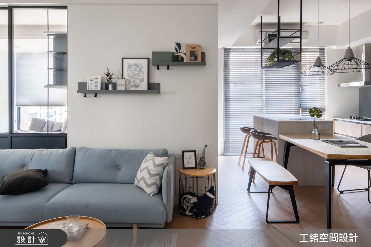 科技新貴最療癒的家！讓開放美廚與心愛收藏融入北歐風空間