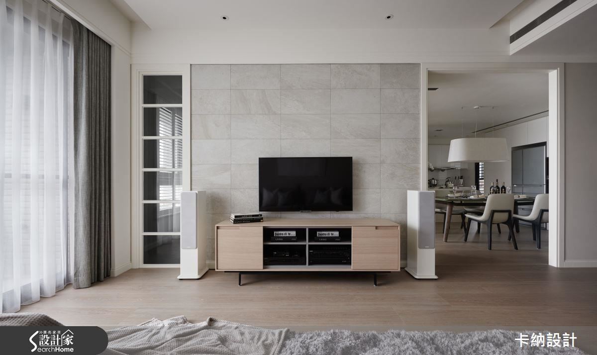 現代風 x 美式風，型塑恬靜的暖白意象