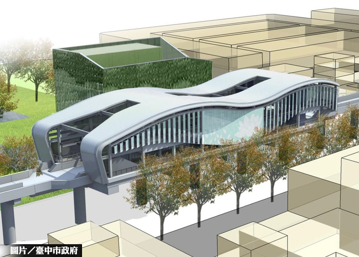 中捷綠線豐樂公園站 南屯消費、休閒新中心