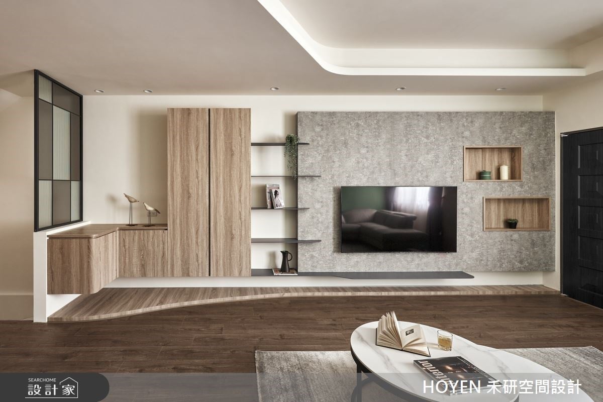 休閒北歐風改造70坪複層中古屋！以寧靜莫蘭迪綠，揭開小家庭的憧憬畫面