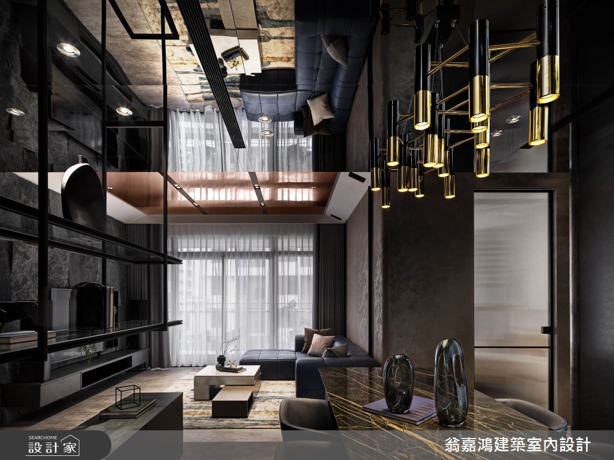 科技感震撼五感體驗！玩味材質與顛倒視覺意象，再創豪宅新高度