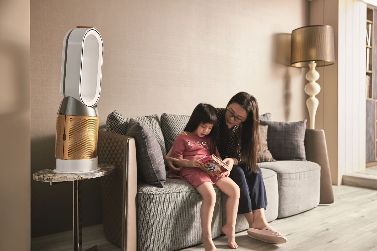 持續分解甲醛並吹送涼暖淨化空氣！全家人最安心至上的無毒親子宅 Dyson ...