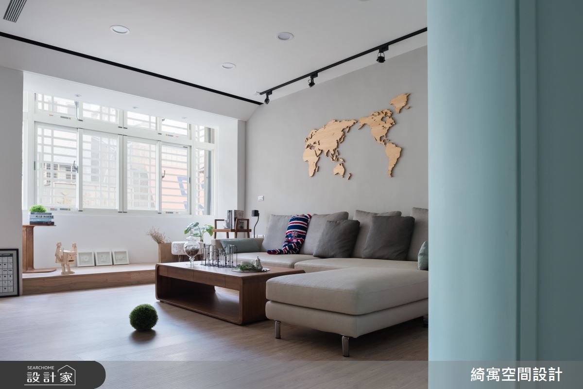 年輕夫妻的 26 坪愛家宣言！為新生兒打造水藍色北歐宅