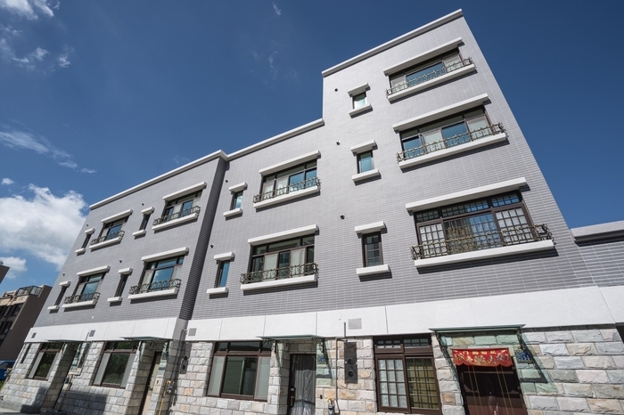 時尚空間的色塊遊戲家園