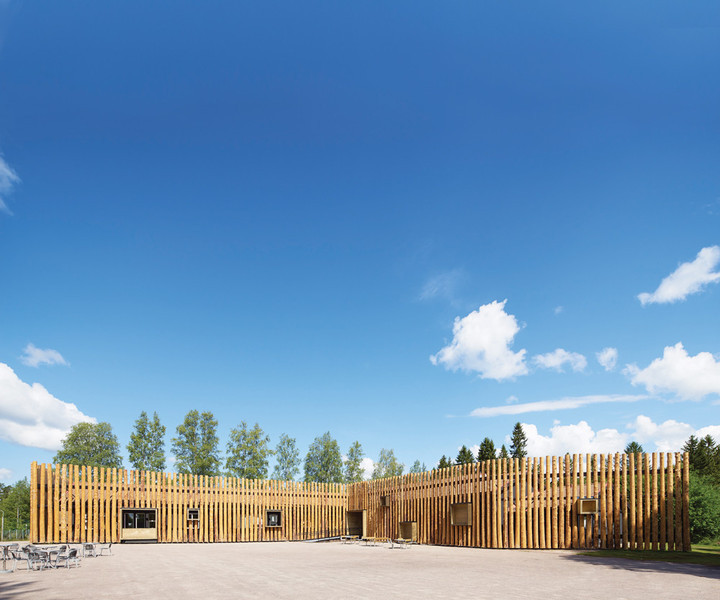 SLASH-BURN EXHIBITION  瑞典。以原木刻畫歷史的自然博物館