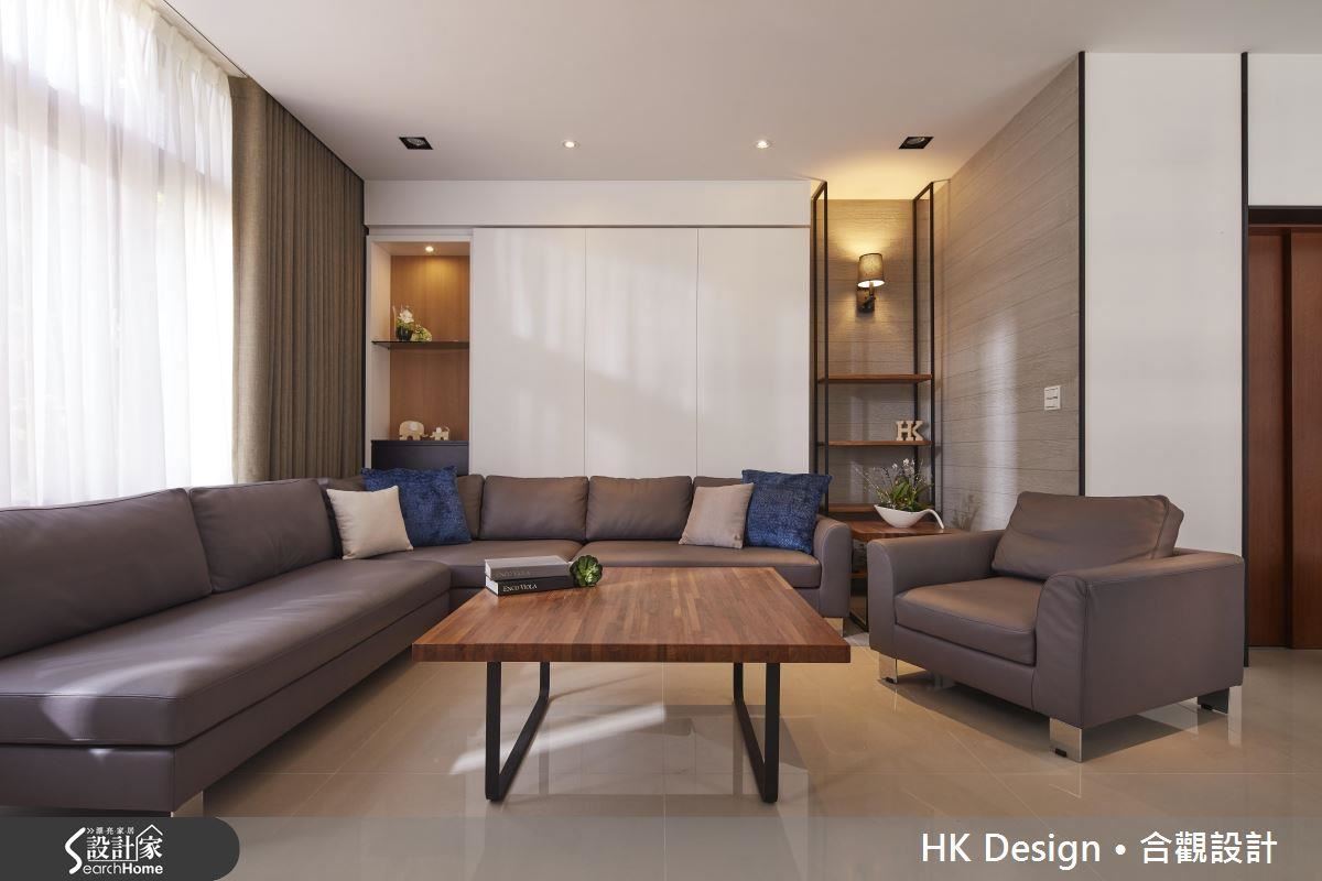 俐落線條X美形機能  現代風百坪大宅的生活溫度