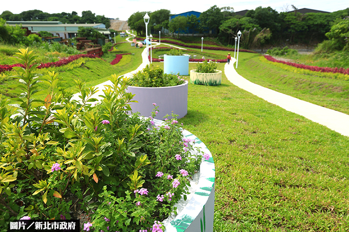 美翻了！五股垃圾山華麗變身休閒景觀綠地