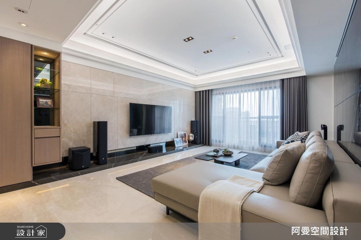 一睹現代風豪宅的補光密技！加上異質材混搭，更顯時尚大器感