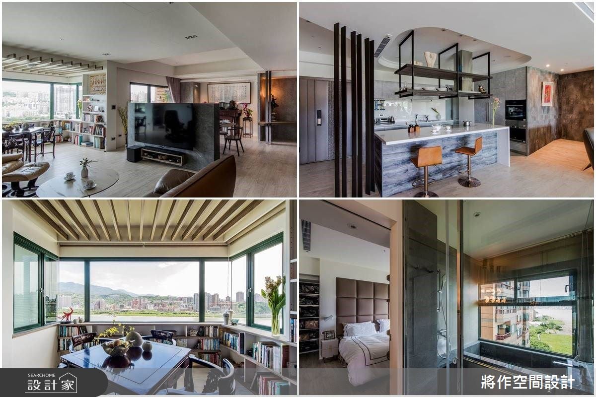 子女離巢後，自宅老屋翻新結合休閒興趣與河岸美景，實現美好的退休人生