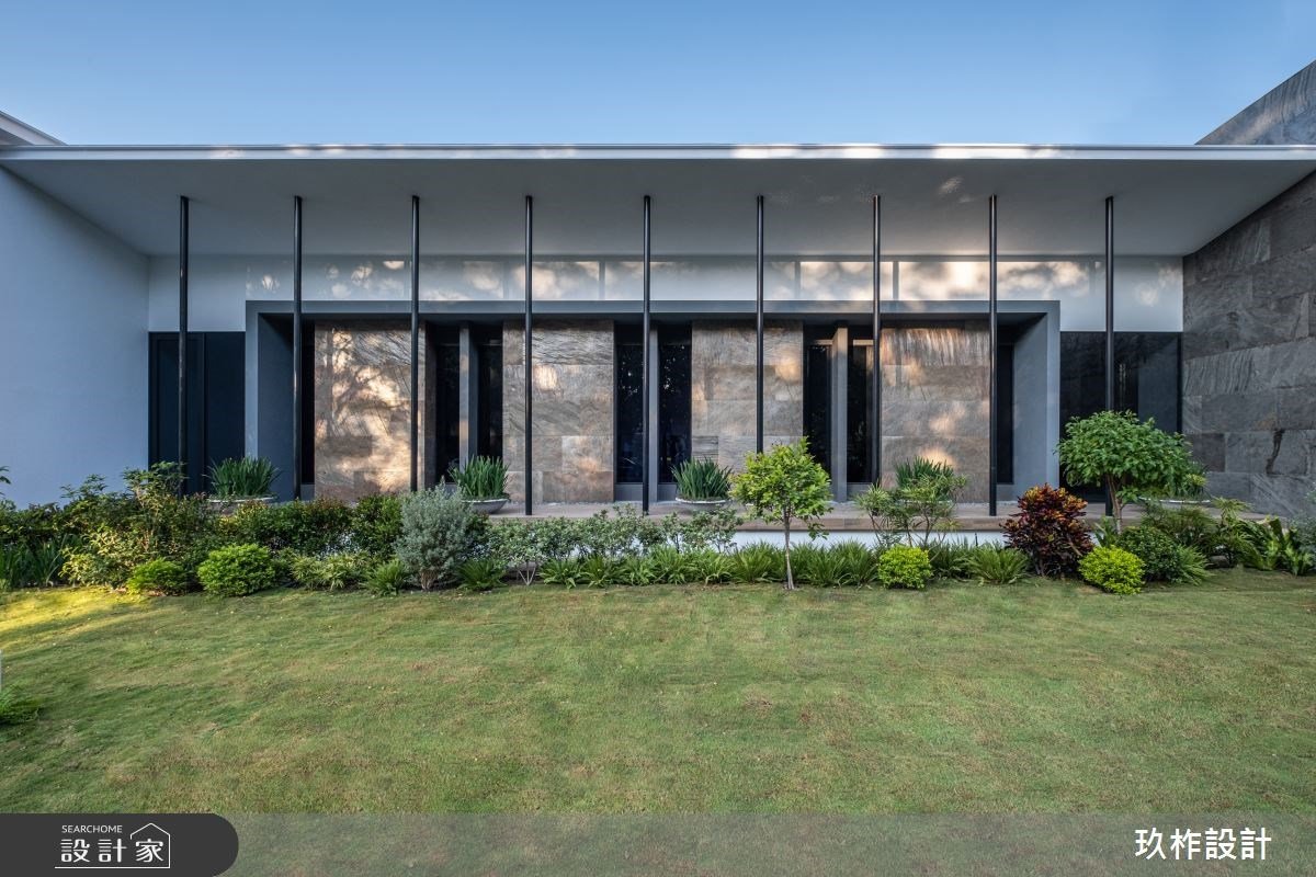 陽光與綠意交融的光影盒子！現代風接待中心描摹城市的絕美風景線