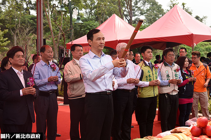 土城暫緩開發區完工　朱立倫盼帶動發展