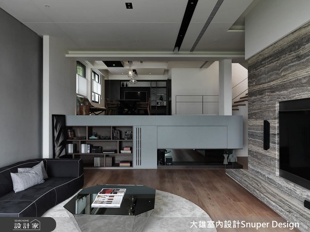 線條與材質 重塑錯層格局新尺度