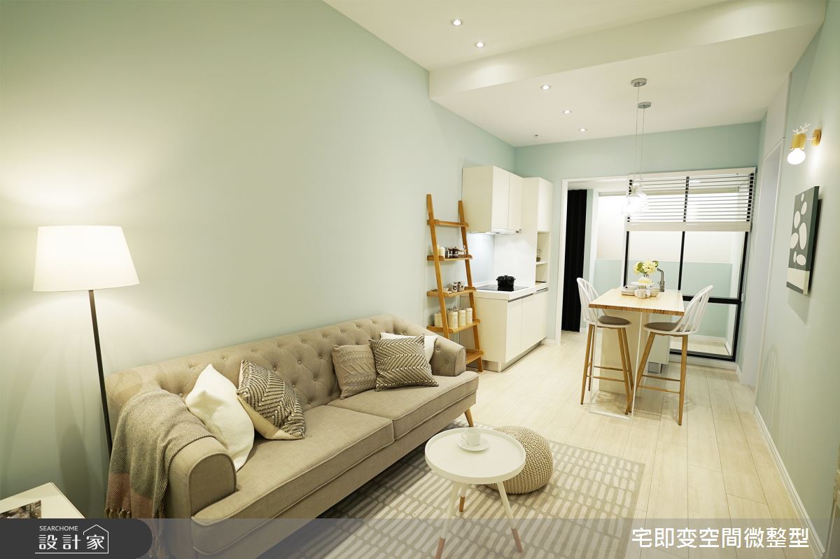 27.65坪打造 2+1 房外加小廚房！獻給你的美式風溫馨小家