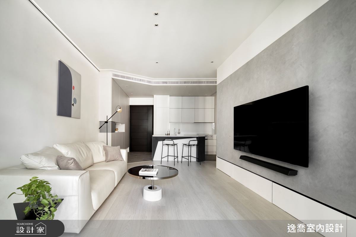 黑白灰勾勒清淺時光，開箱為你量身打造的家