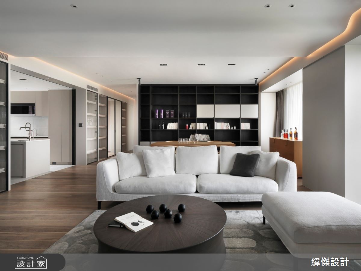 回字型動線重新定義「家」的互動性，45坪日光宅邸讓家人情感更升溫