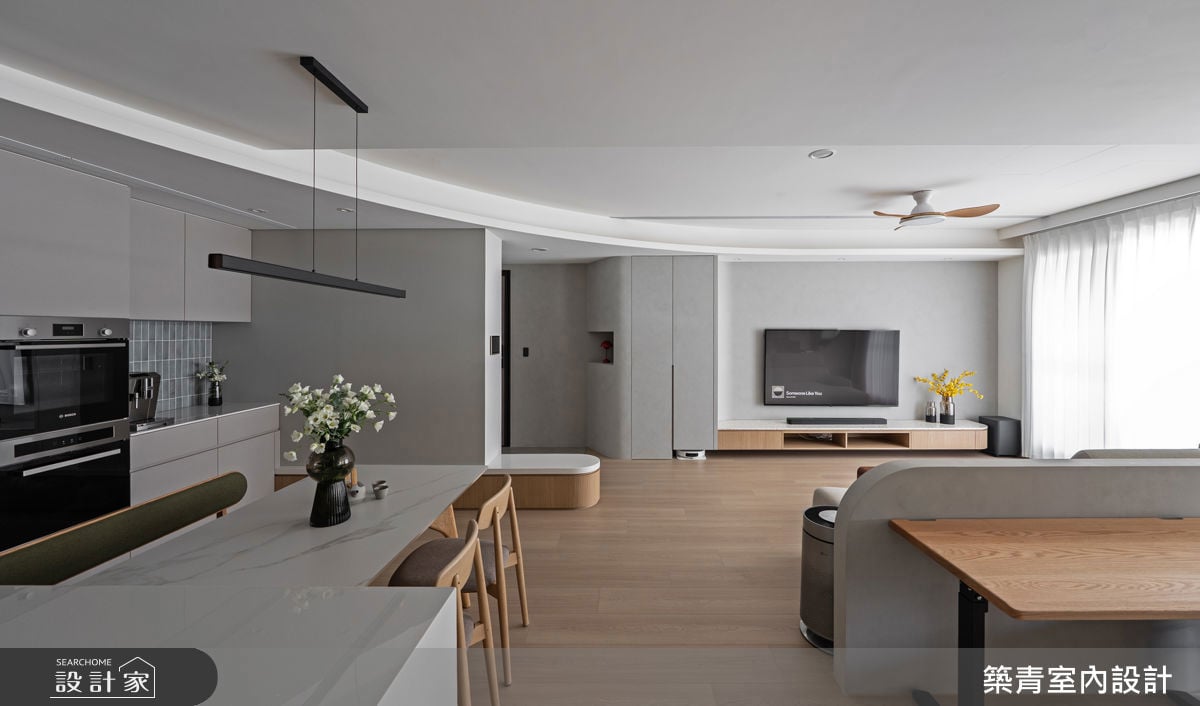 共享與獨立的空間平衡美學──築青設計詮釋姐妹的北歐午後生活