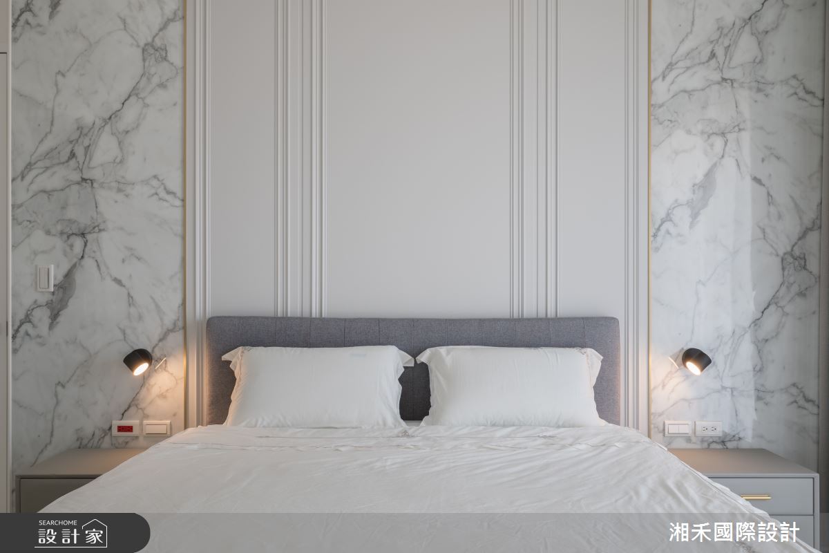 揉合輕奢新古典與俐落現代風，圓弧靈感傾注溫潤居家風貌