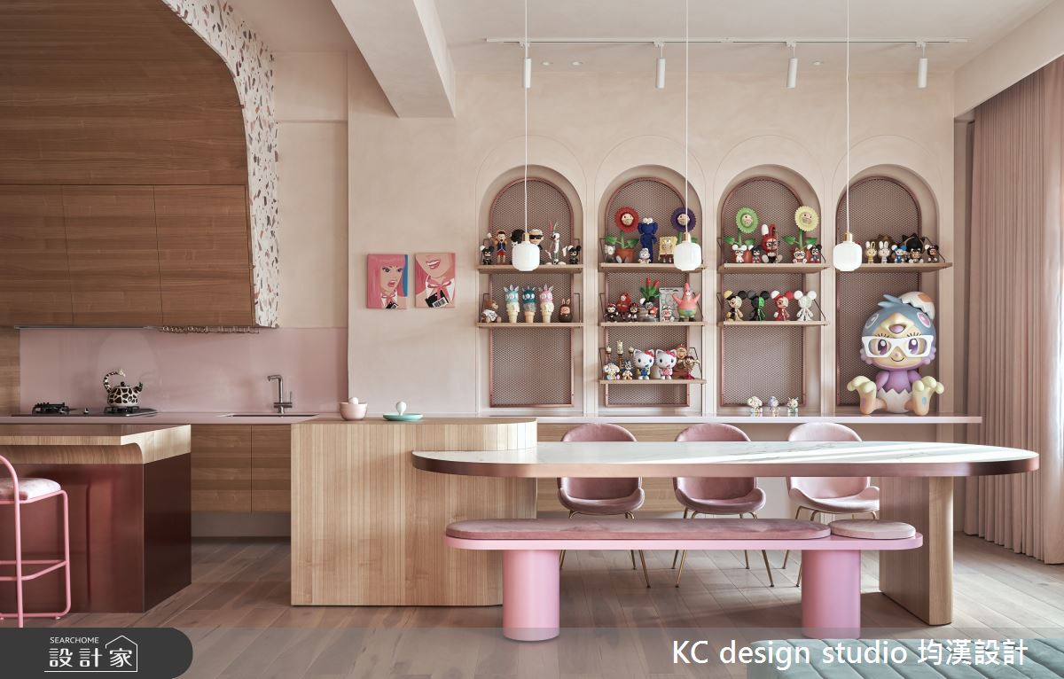 微糖粉紅甜的剛好！籃球場、貓屋、大中島的宅居生活簡直太羡慕了！