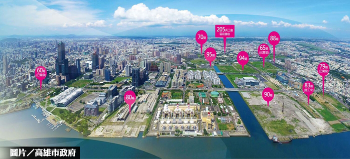 高雄亞灣205兵工廠 區段徵收通過