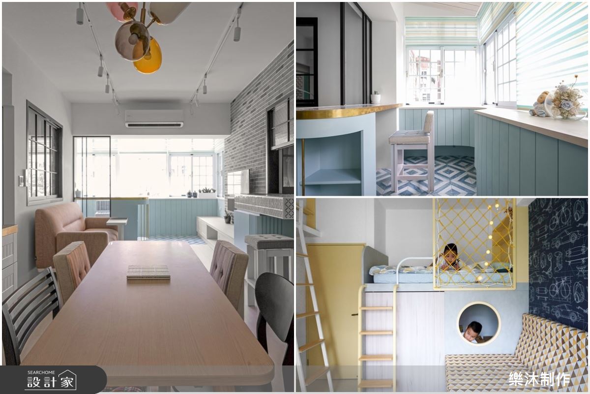 26老屋化身活力親子宅！「穿透視野」凝聚家人情感與場域互動