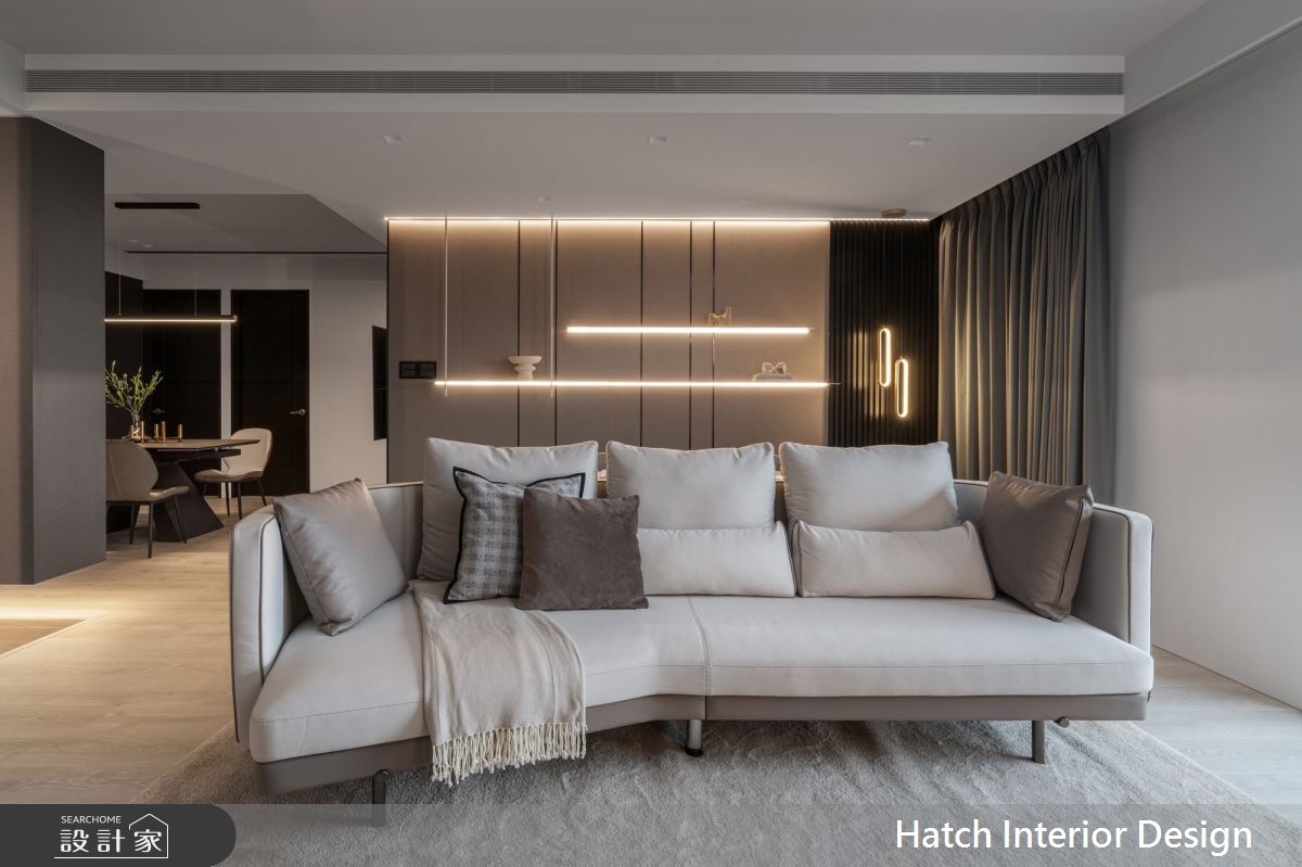 27坪的精品灰色時尚！取消一房更多了開放書房和夢想更衣室~