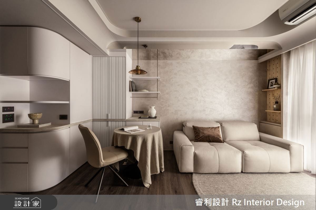 乘載時光的溫度感！小巧而溫馨，仛寂風小宅瀰漫浪漫情懷！