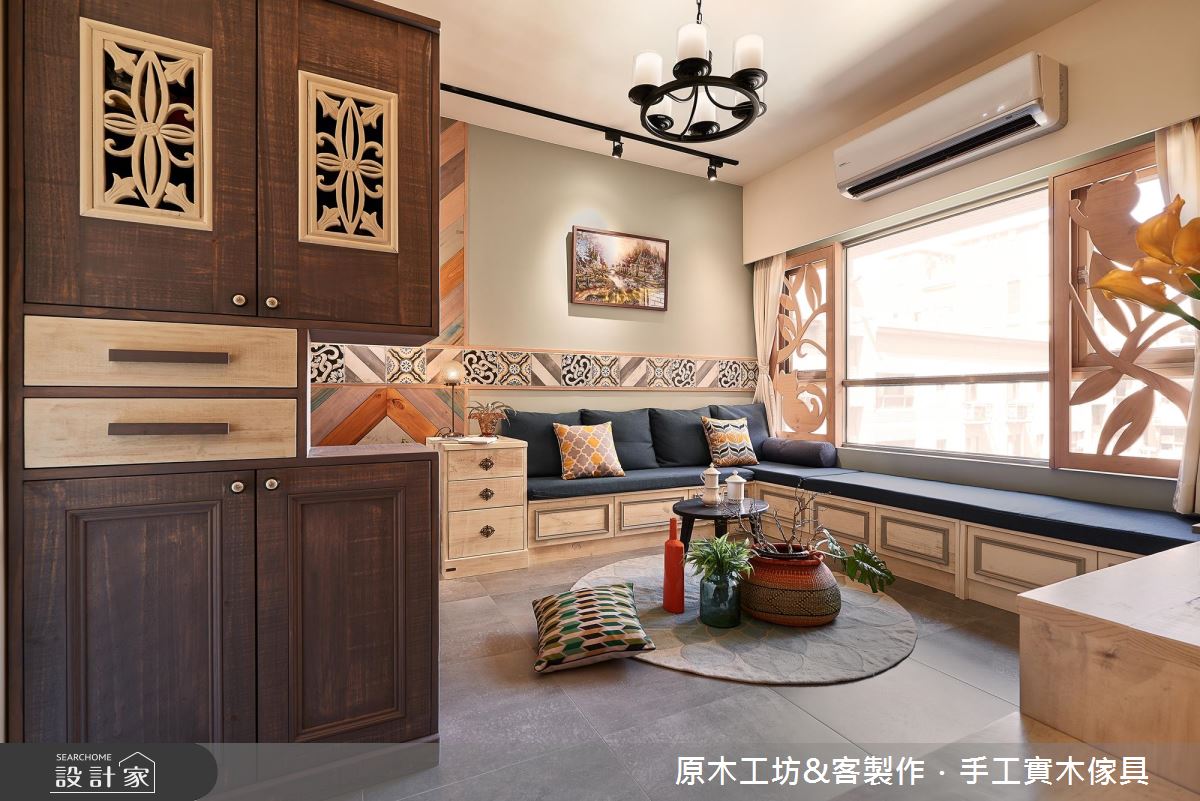 原木靈感灌溉中古屋 漾彩鄉村風的家成了打卡景點