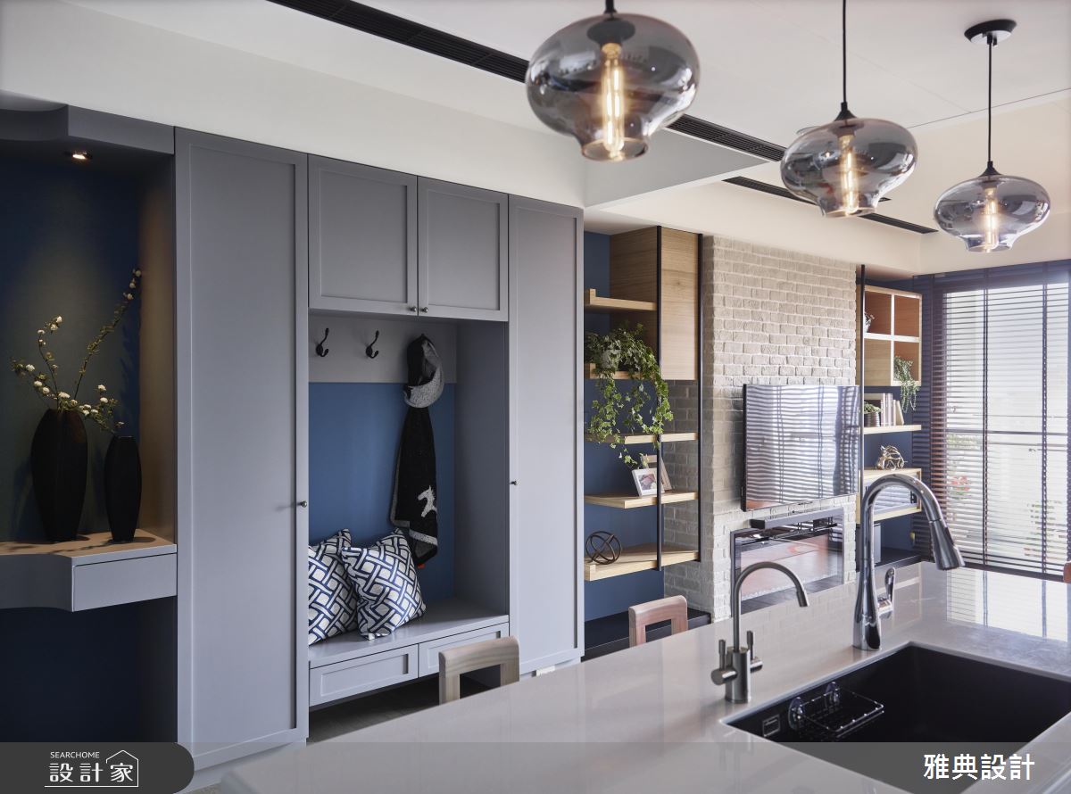 這麼美的吧檯、客廳哪裡找？不住國外就能擁有工業風型宅