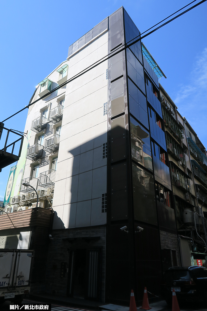 新北整維補助 增設電梯於新莊 幸福完工