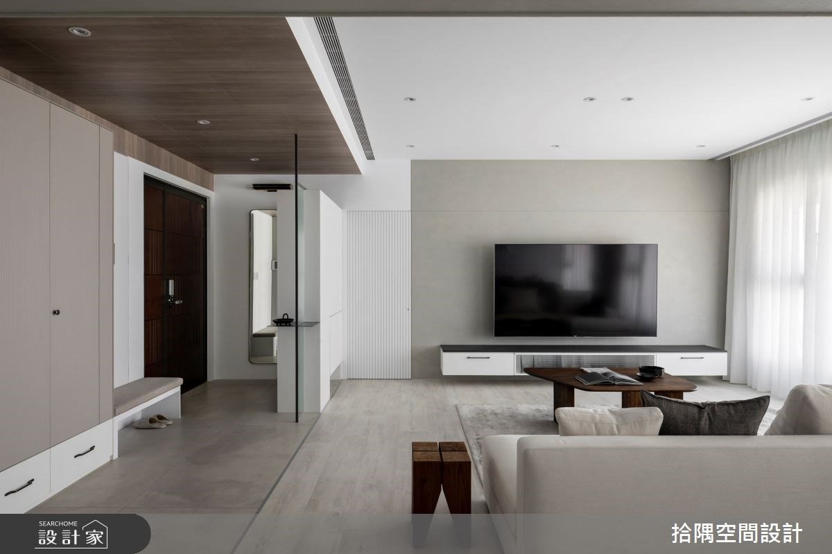 寬敞大客廳、中島吧台和復古主臥！36坪日光宅，創造純粹簡約的北歐情境