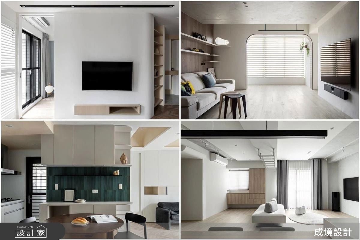 用對預算關鍵改變，為老屋打開新的空間感