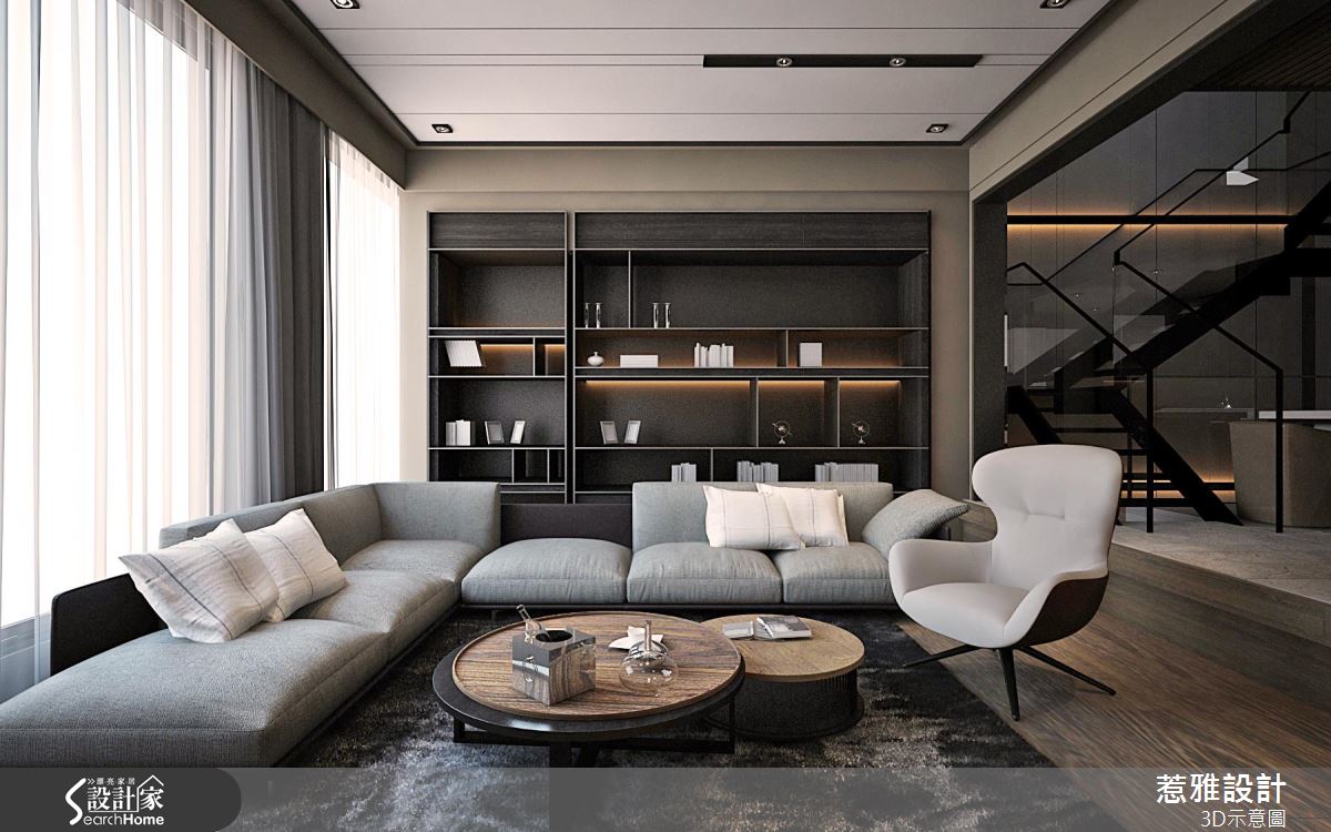 深呼吸! 奇峰異石環繞的園林山水 盡藏百坪大宅裡